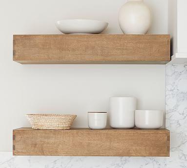 Reed Floating Shelves: 36" x 12" x 6"