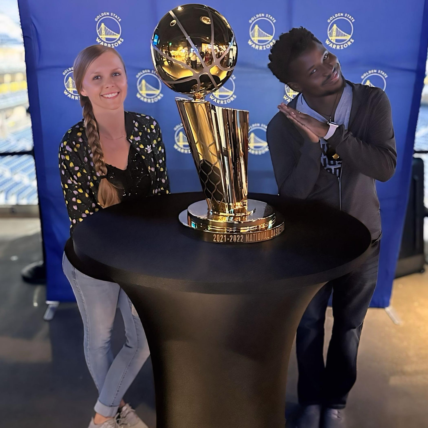 Warriors 2022 Championship Trophy