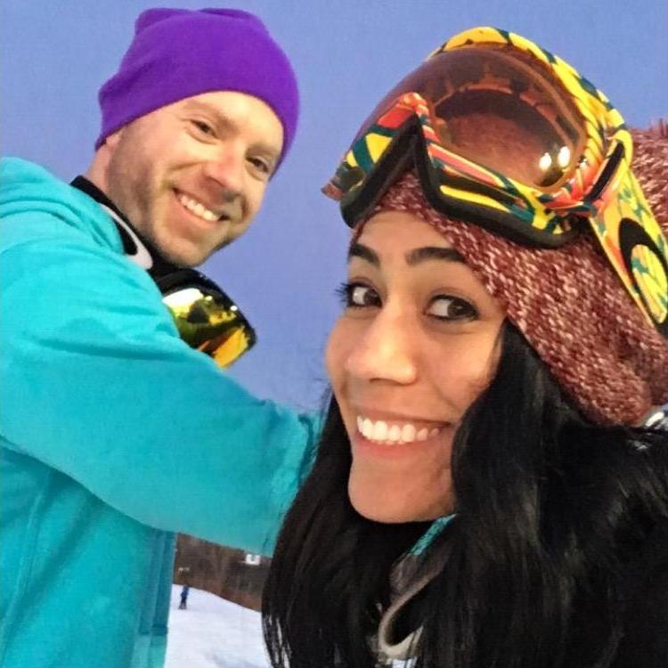 Our first snowboarding trip