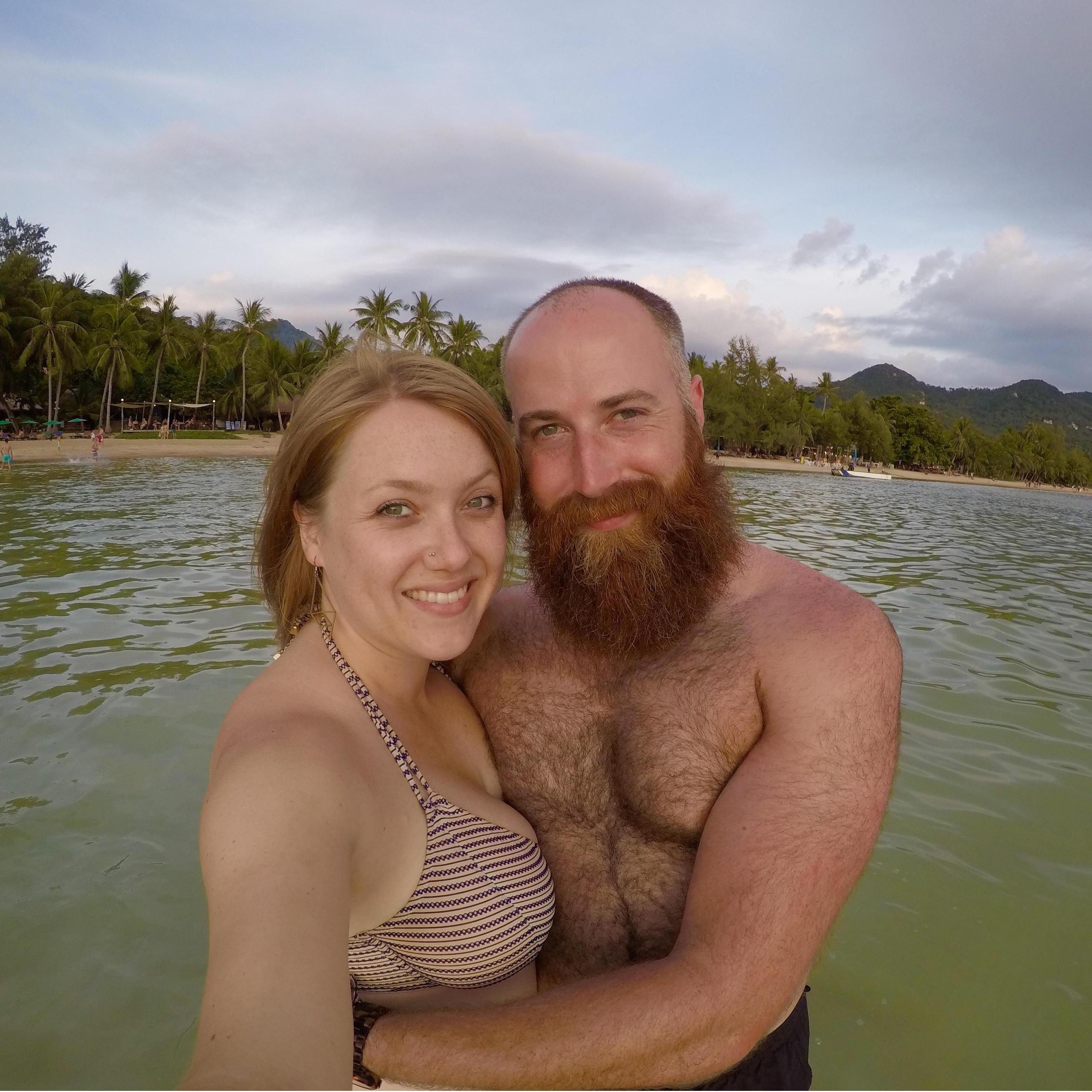 Koh Tao, Thailand just before the rain rolled in.