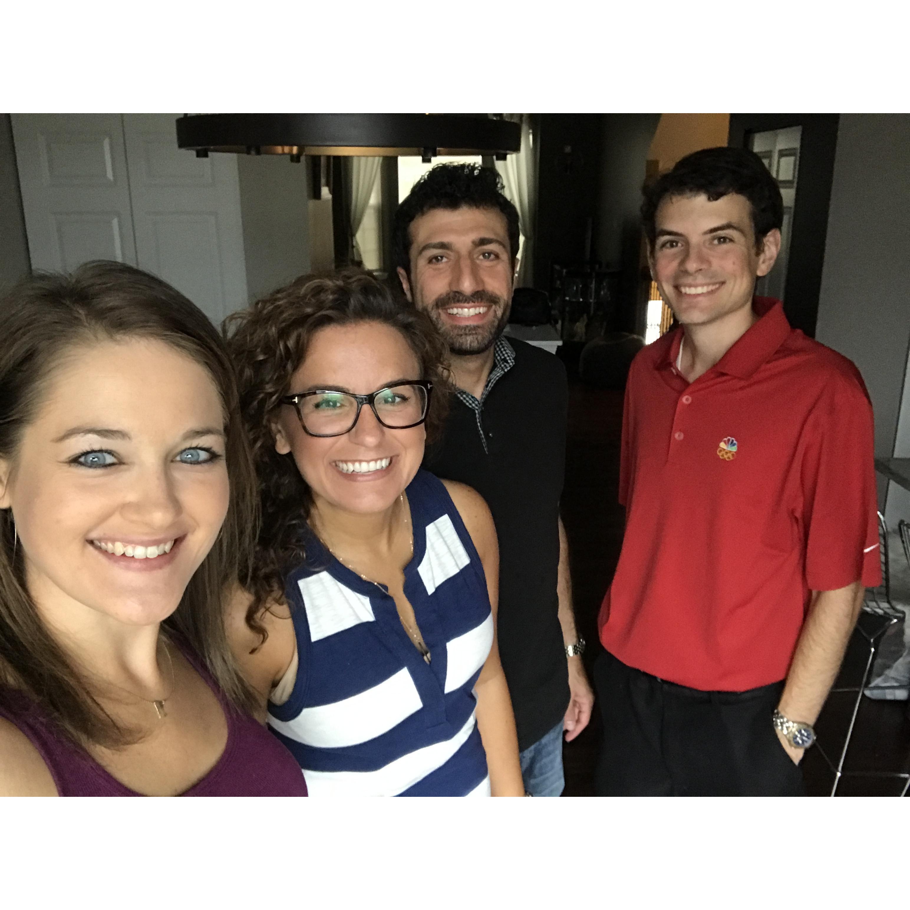 September 2018 - Chicago, Illinois - Spending quality time with our dear friends Demetri and Renee