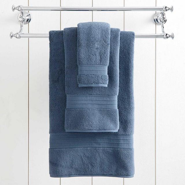 Hydrocotton Quick-Drying Organic Towels, Wash Indigo