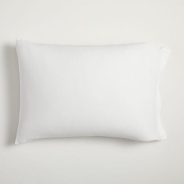 Jersey Sheet Set, Standard Pillowcase Set, White