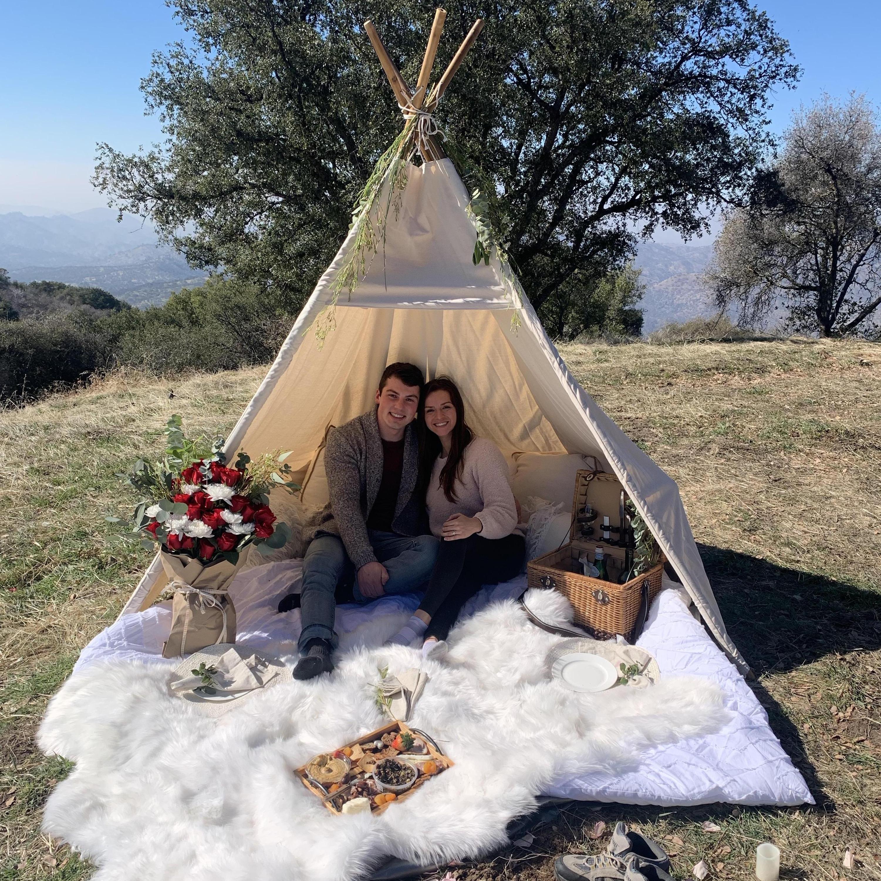 Our engagement day!