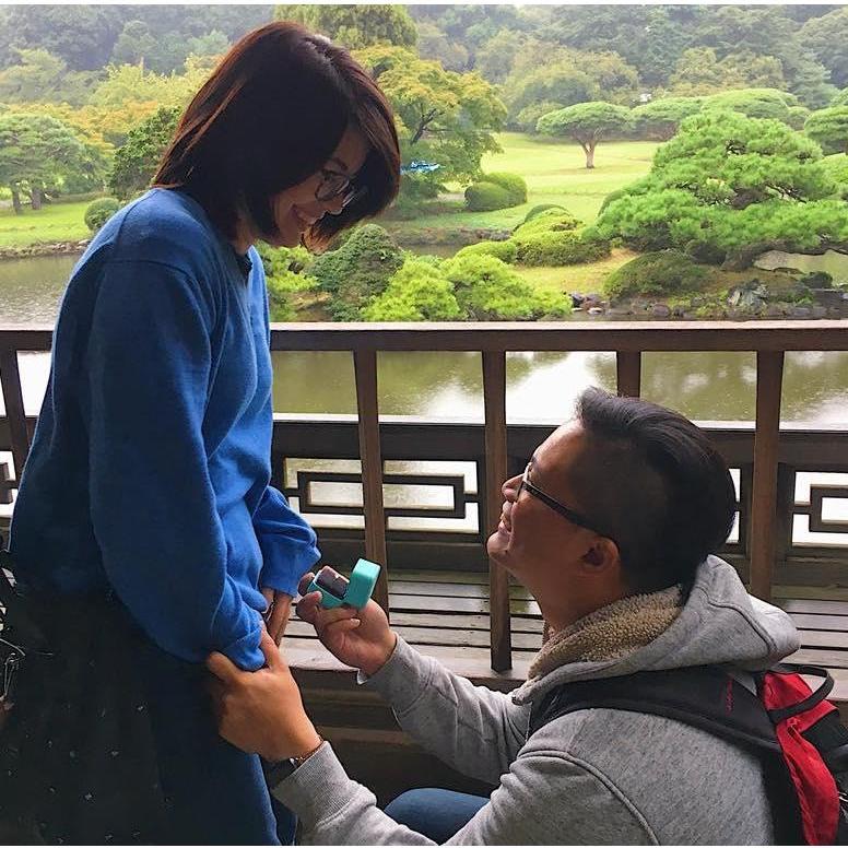 The proposal in Japan 2018 followed by more photos of us enjoying our trip.