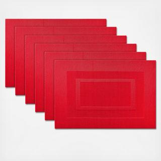 Double Frame Placemat, Set of 6