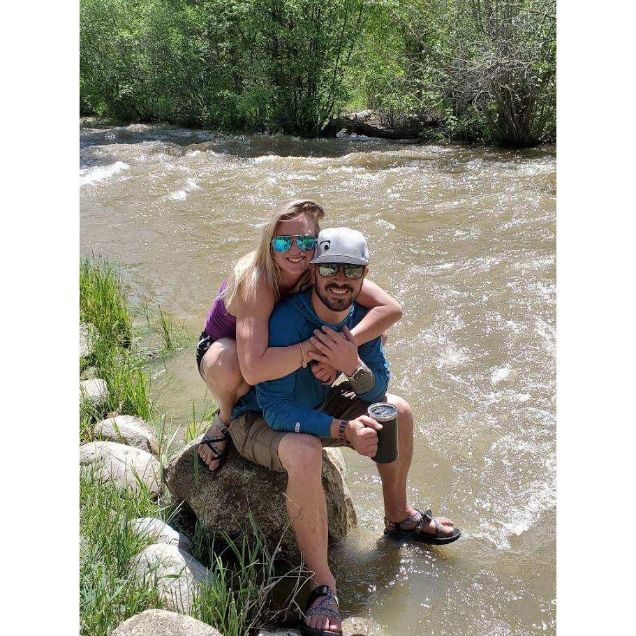 Camping at Chalk Creek.