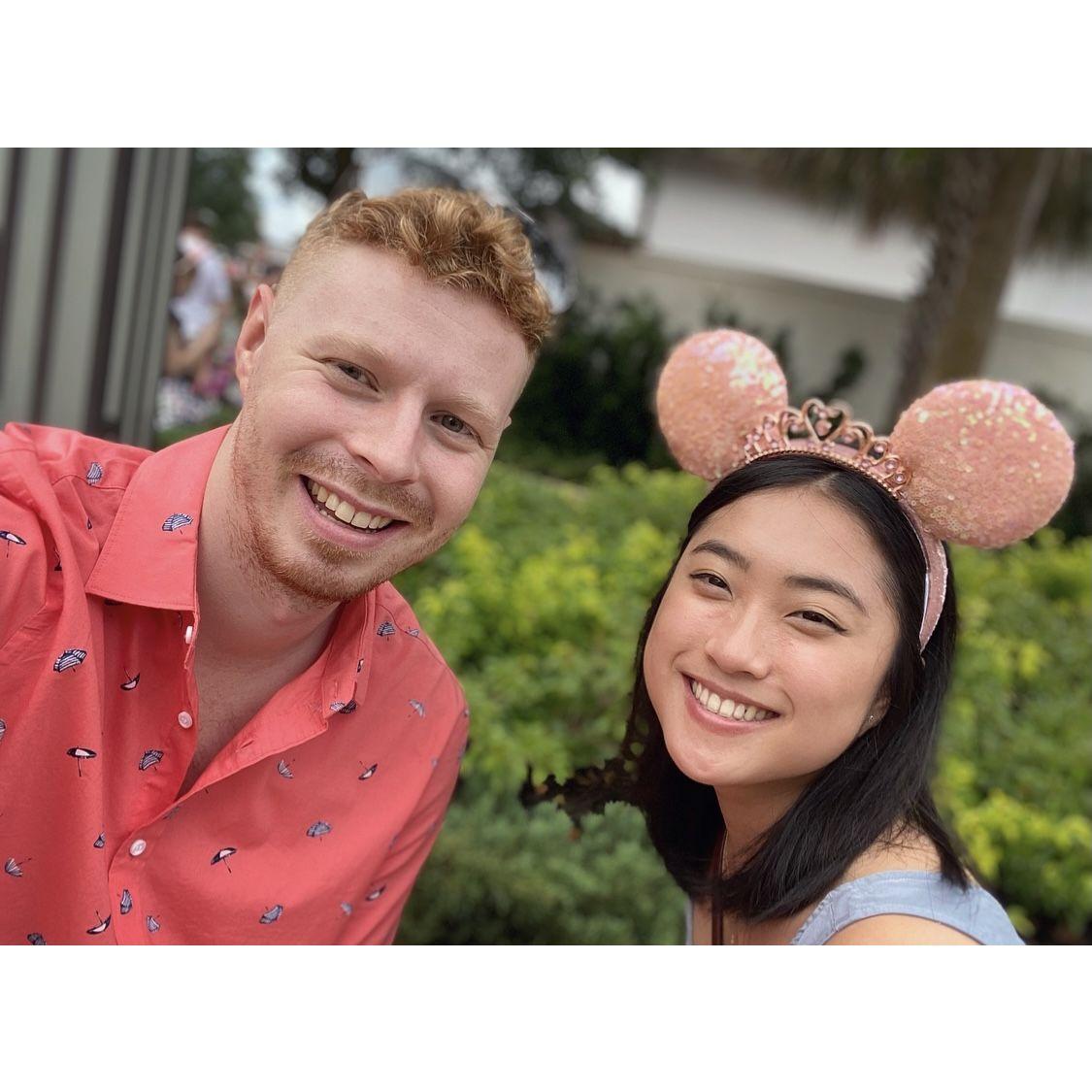 Mike fulfilled Suzie's dream of going to Disney!