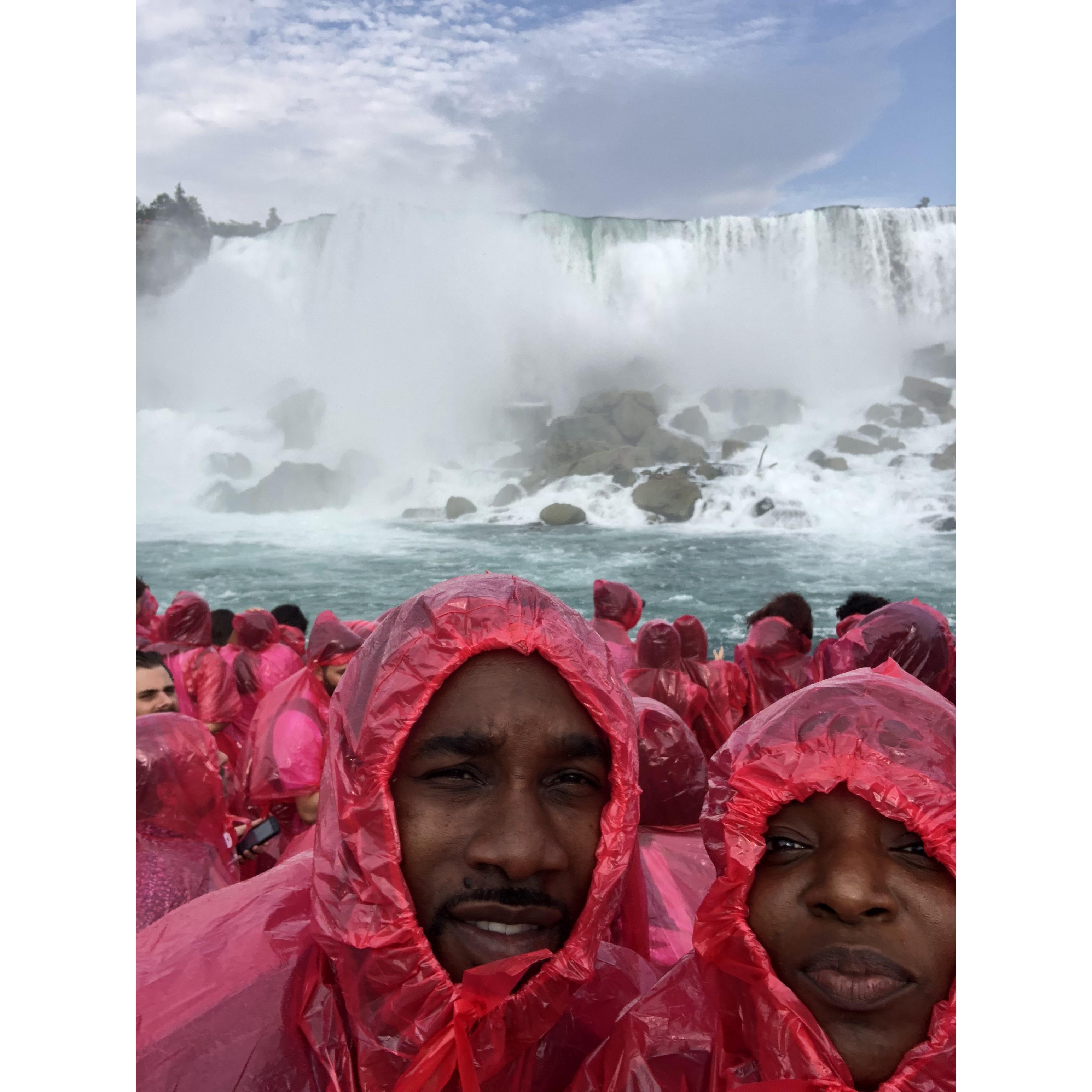In Niagara Falls ...no KeKe Challenge required....my baby know I love him..I know he love me....and we riding together FOREVER 👌🏾🙌🏽
