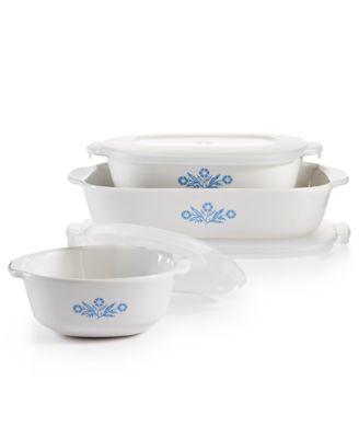 Corningware - Cornflower 6-Pc. Set