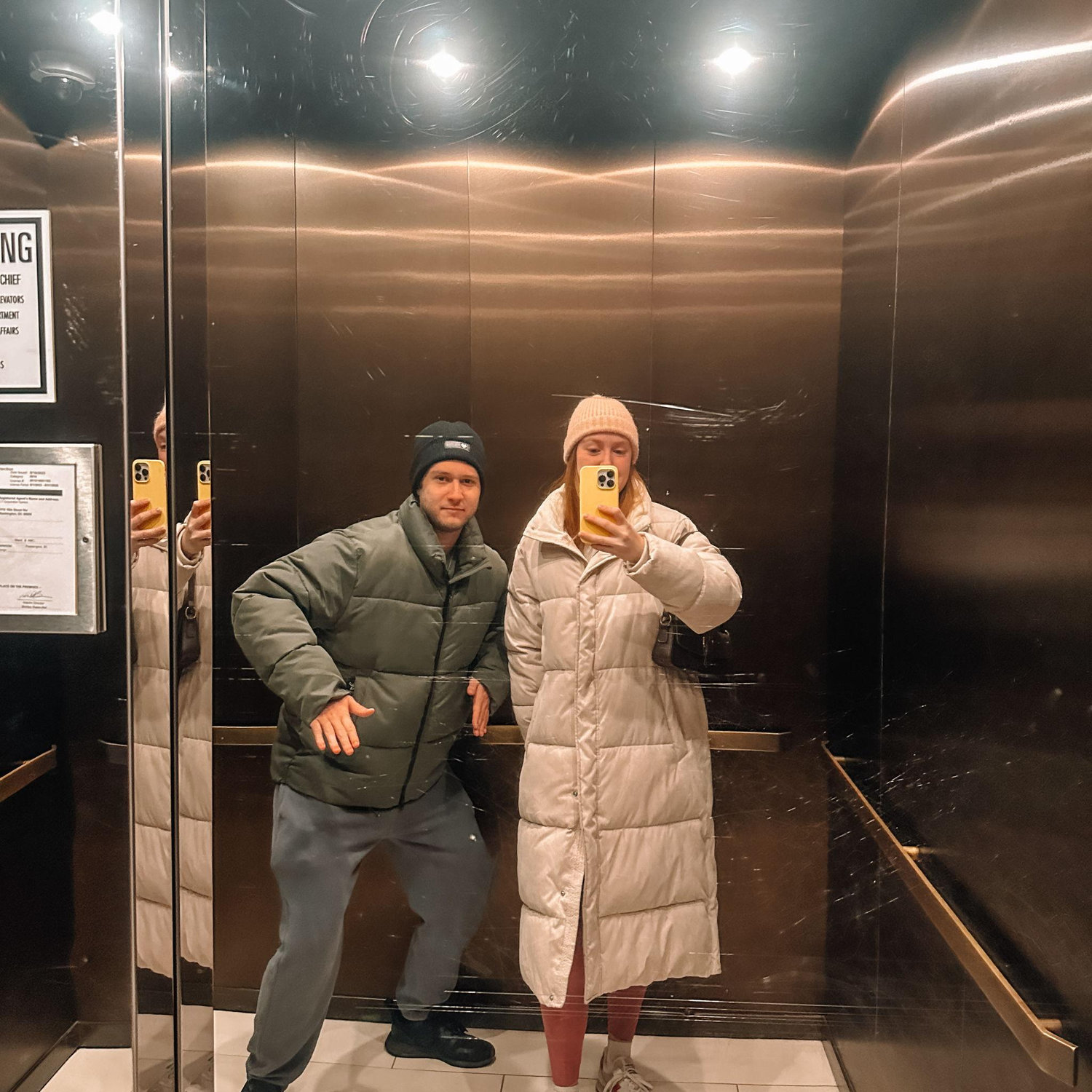 The elevator in our building lol
