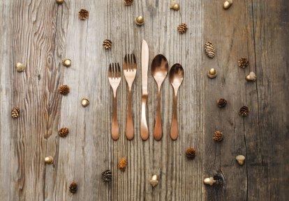 Antique Copper Titanium 5 Piece