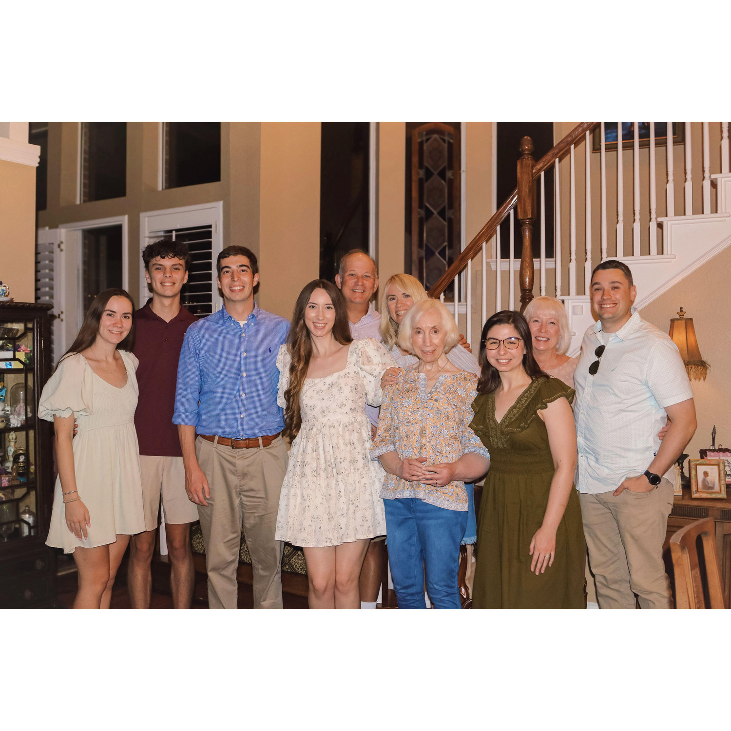 Our precious family on the day we got engaged! June 2025