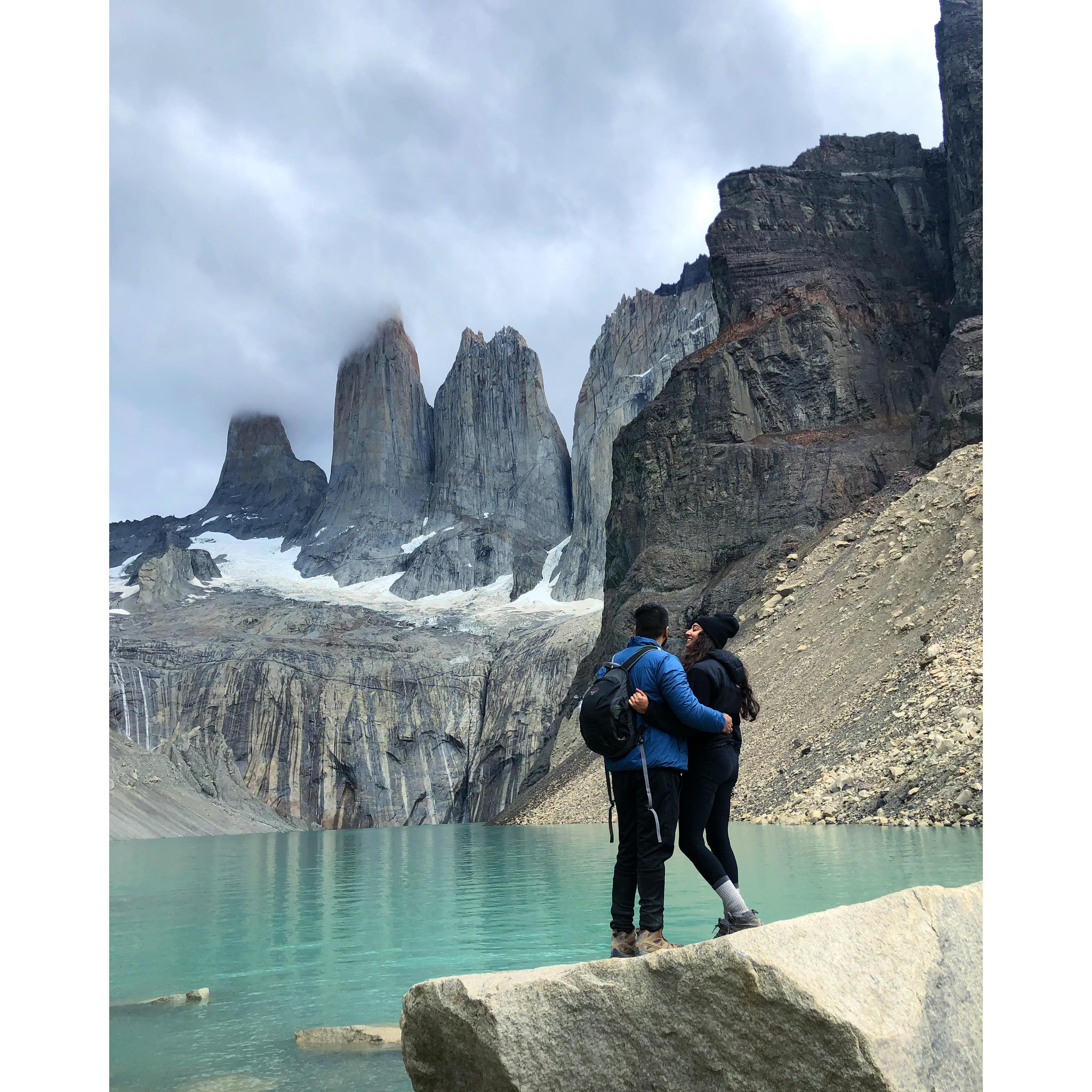 Hiking through Patagonia