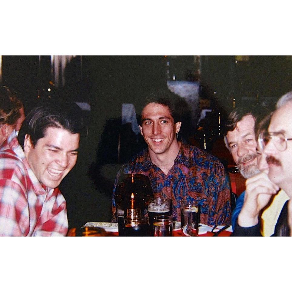 ... w/ Jeff Searles in Newcastle, Eng. '93