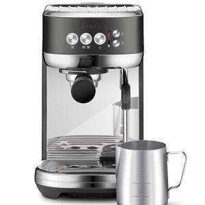 Breville Bambino Plus Espresso Machine in Black Stainless Steel + Reviews | Crate & Barrel