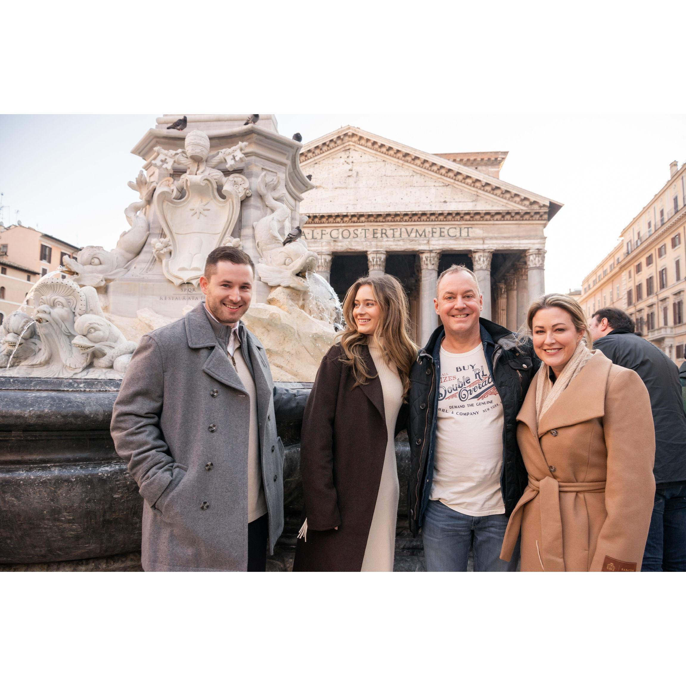 When in Rome! ......Noah surprises Kylie and proposes!