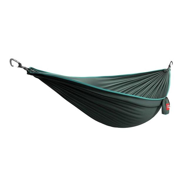 Grand Trunk TrunkTech 2-Person Double Hammock - Ultralight & Durable Camping Hammock for Hiking, Backpacking & Travel (Teal/Turquoise)