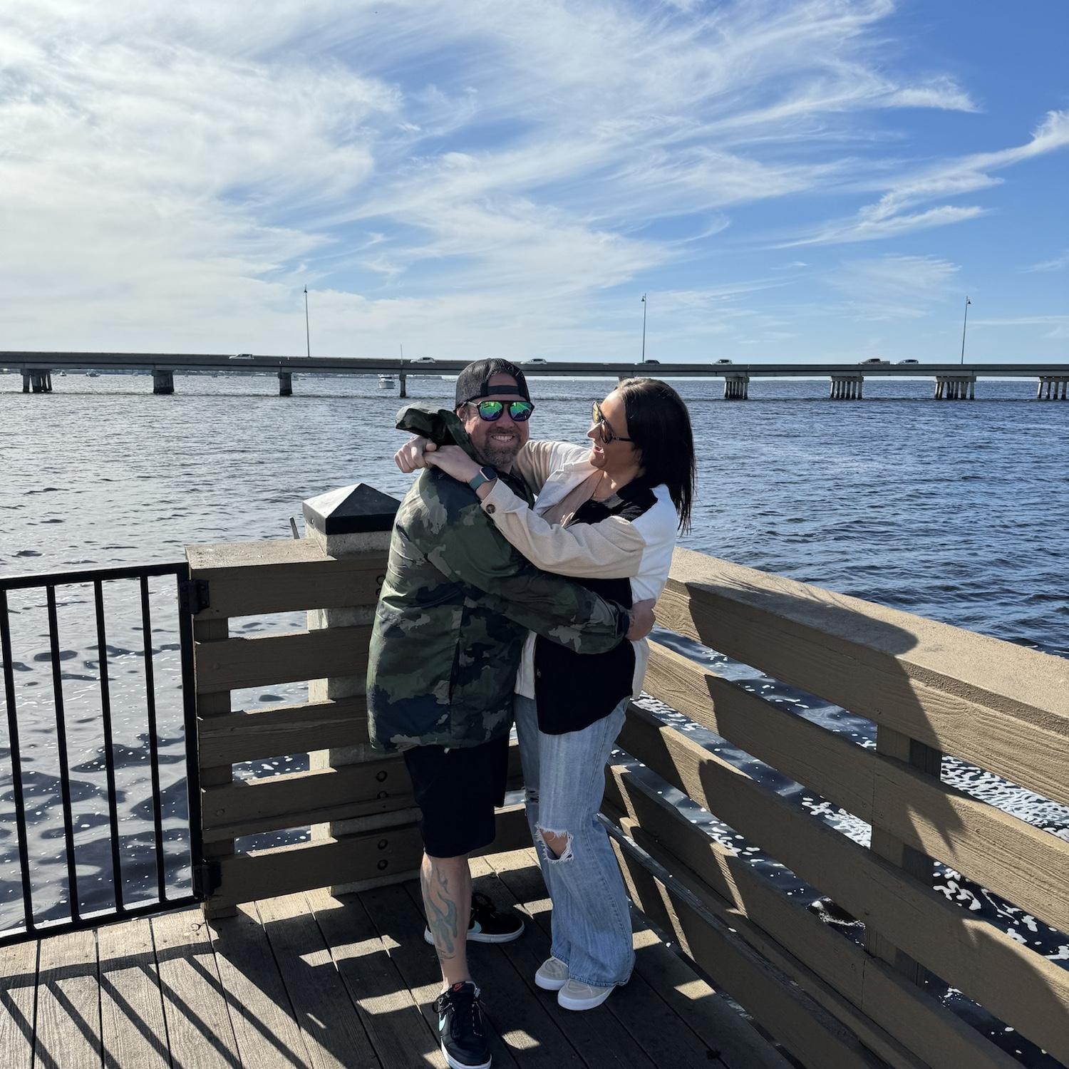 We were long distance for a year and a half. Traveling TOGETHER to places like Florida was always refreshing. We did rack up those Southwest points flying back and forth though!