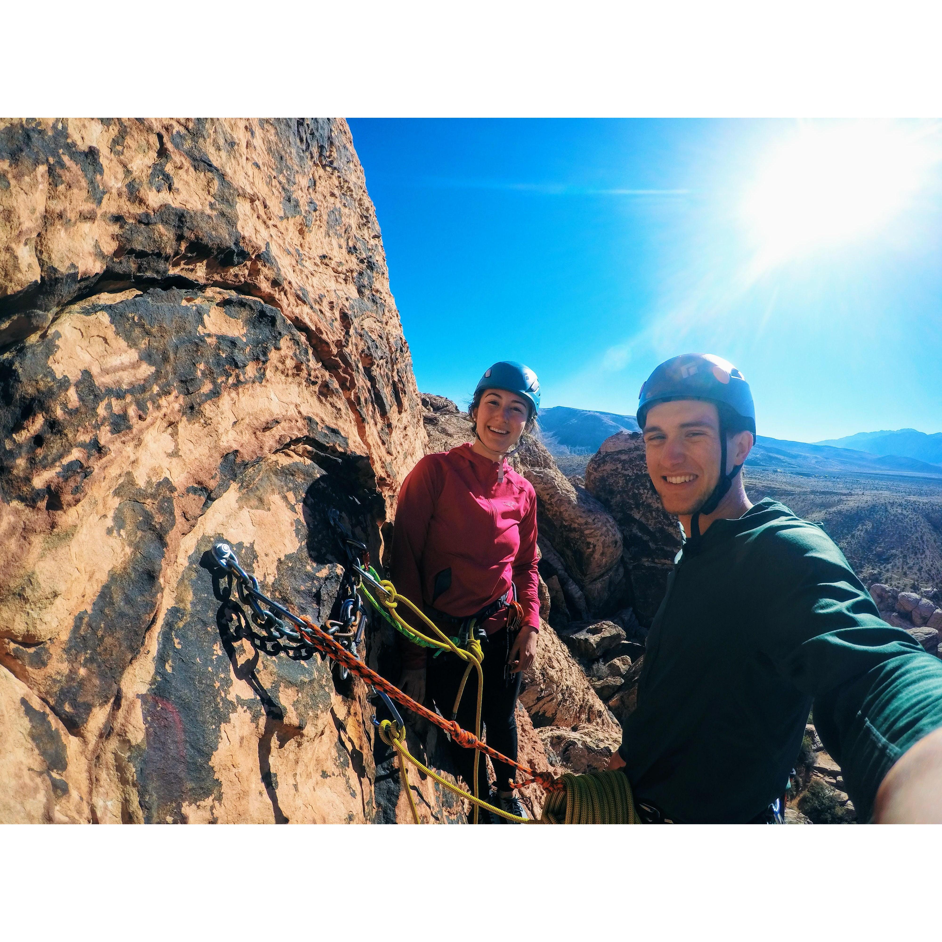 A week of climbing in Red Rock, Las Vegas