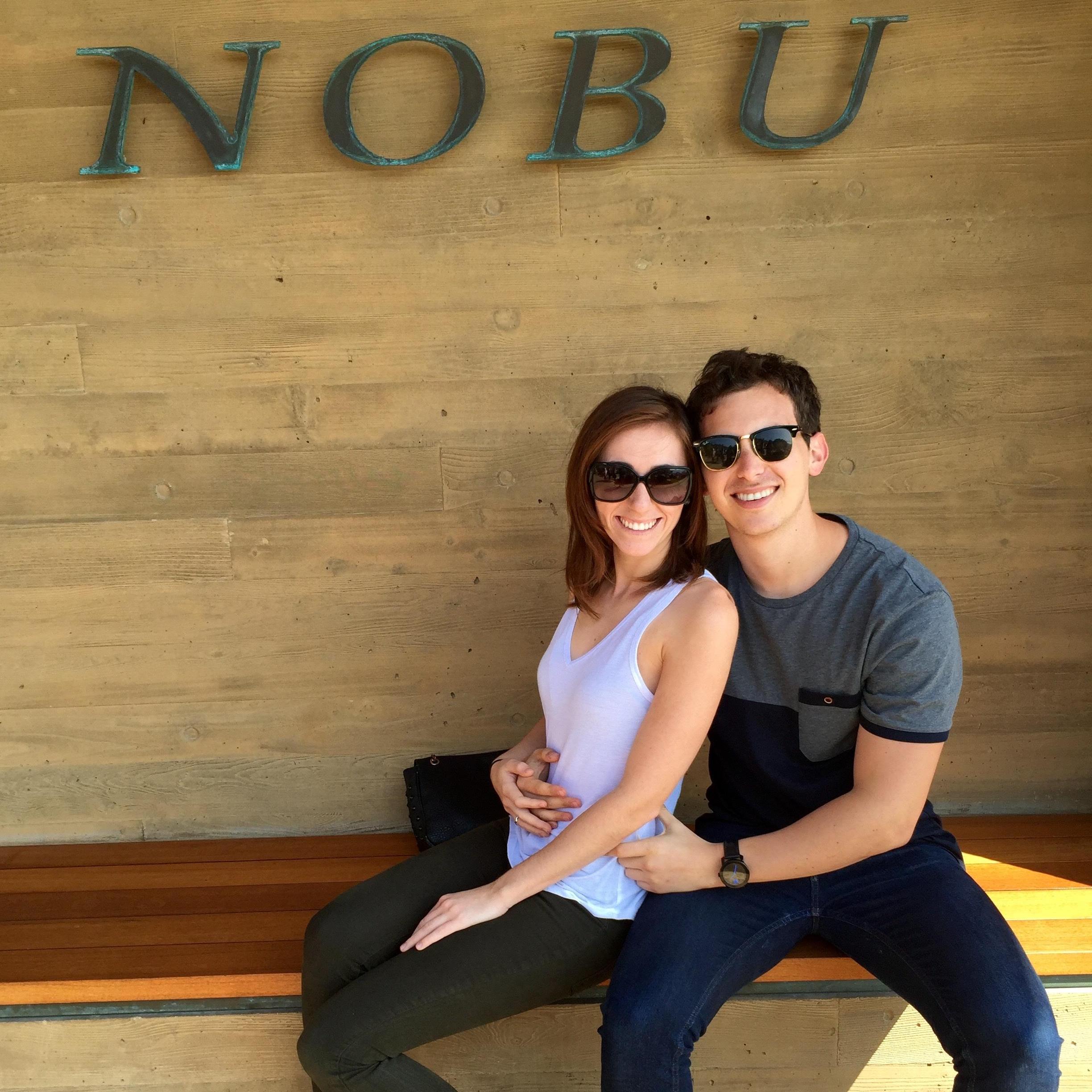 Nobu in Malibu - not too far from where we're getting married!