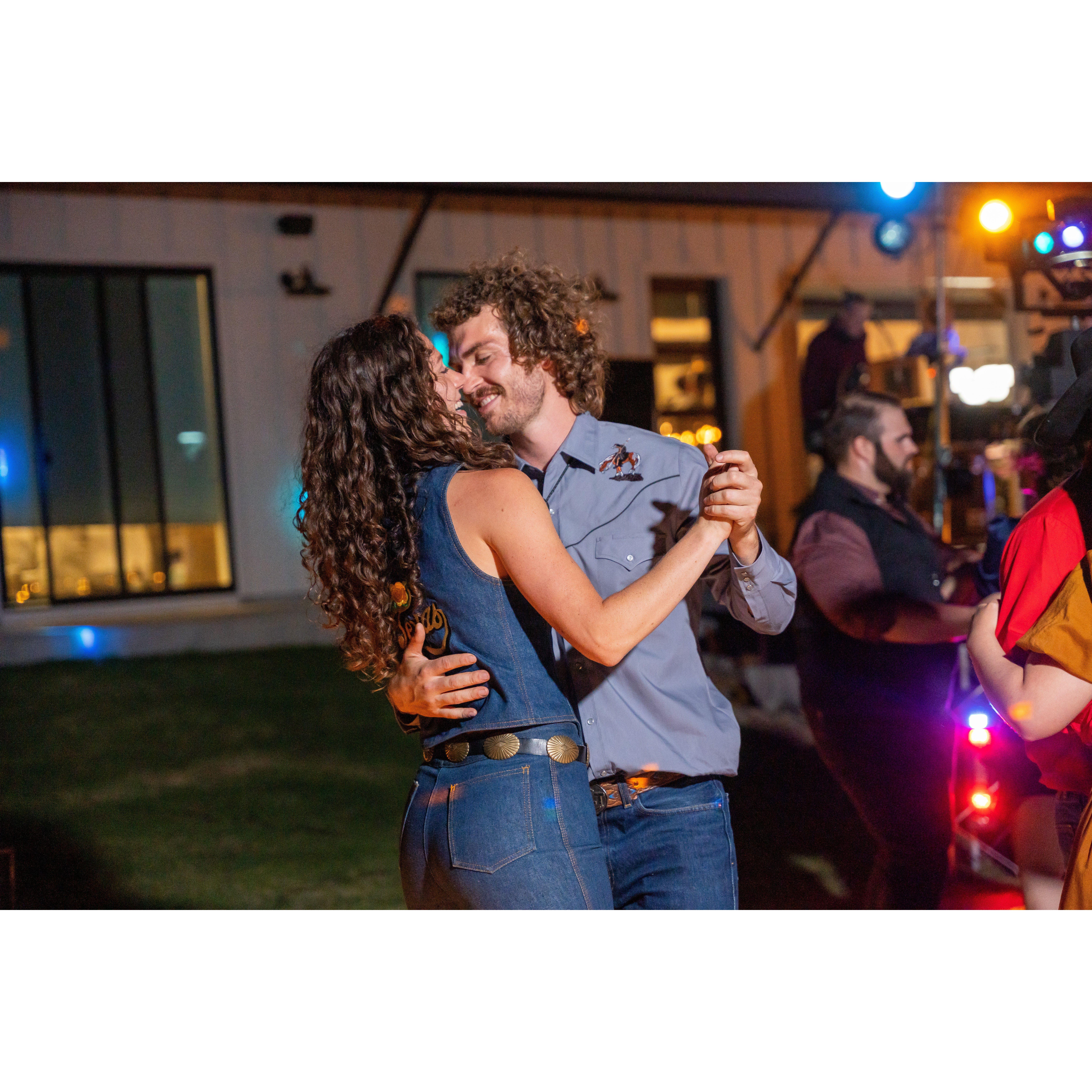 Vintage Western Engagement Party