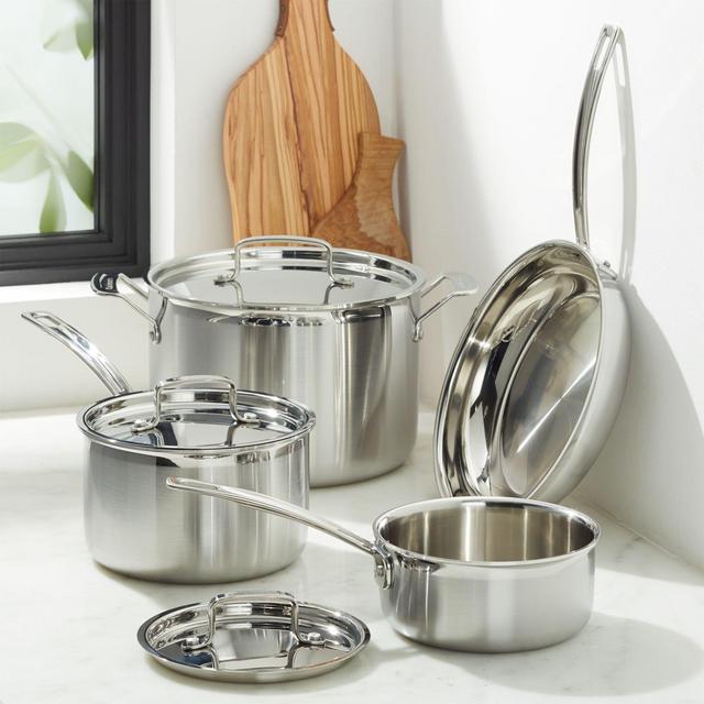 Cuisinart ® Multiclad Pro ™ Triple-Ply Stainless Steel 7-Piece Cookware Set