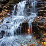 Eternal Flame Falls Hiking Trail  Chestnut Ridge Park