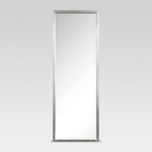 Rectangle Leaner Floor Mirror Silver - Threshold™