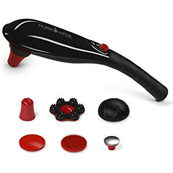 RENPHO Rechargeable Hand Held Deep Tissue Massager for Muscles, Back, Foot, Neck, Shoulder, Leg, Calf Pain Relief - Cordless Electric Percussion Full Body Massage with Portable Design