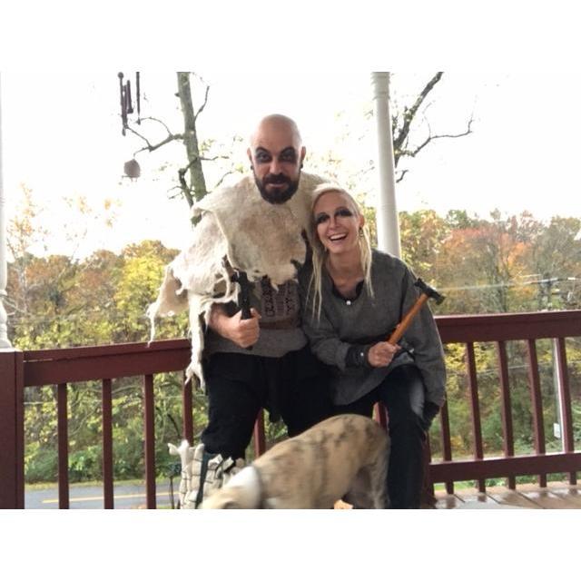 It's Halloween! We're Lagertha and Ragnar from Vikings!