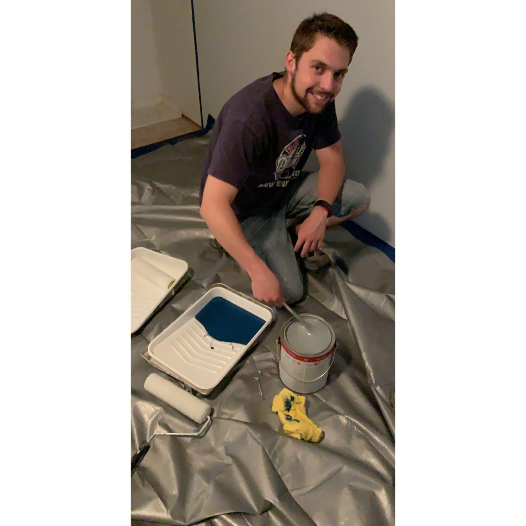 Painting our very own bedroom!