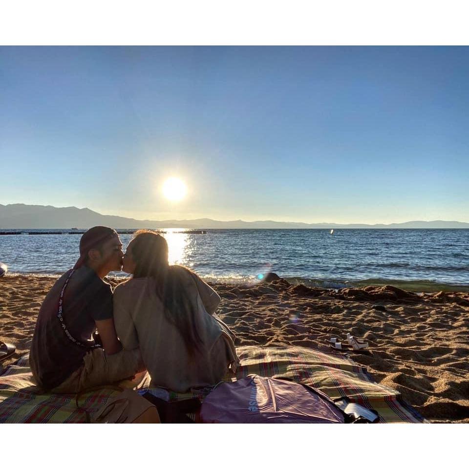 Sunset in Lake Tahoe ☀️