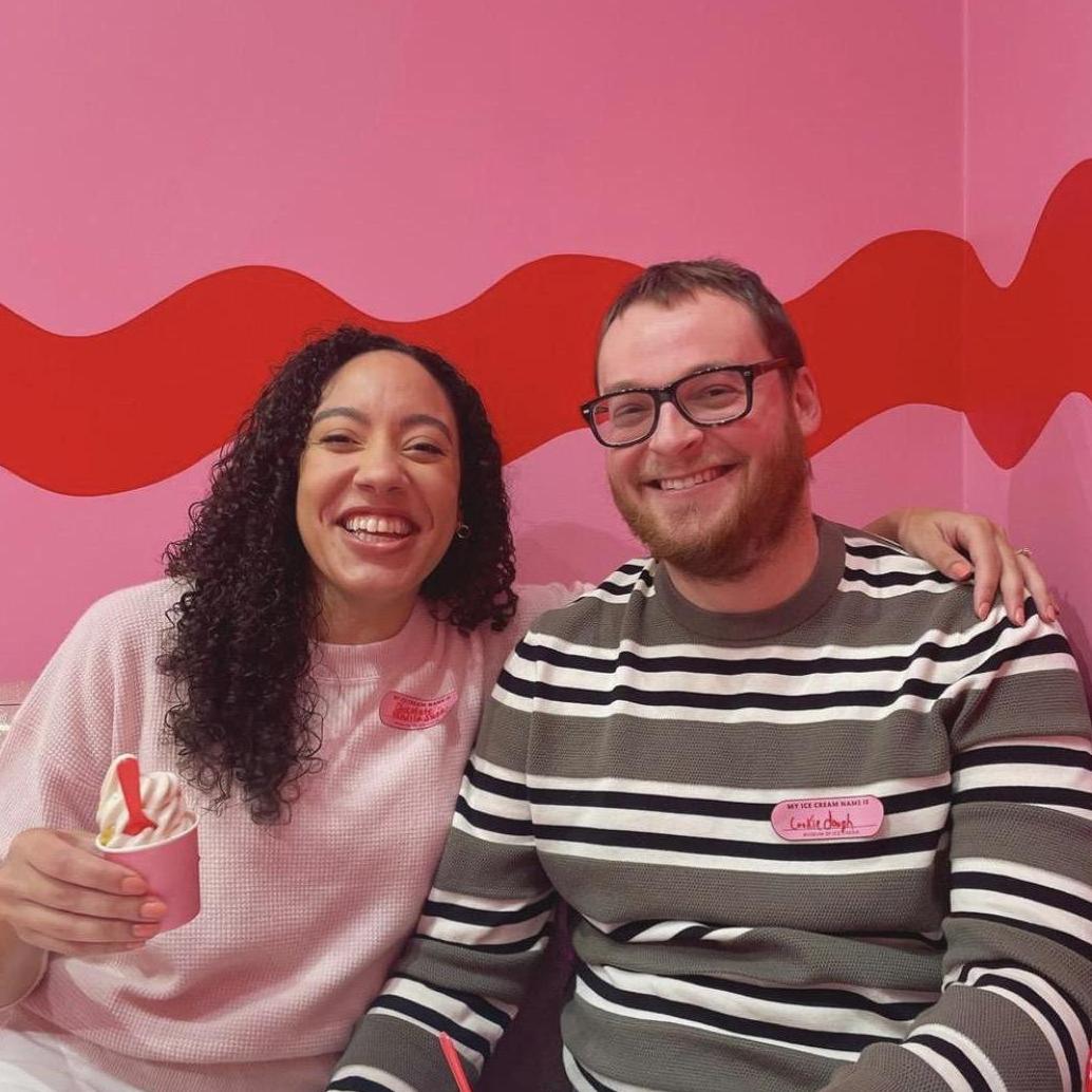 Museum of Ice Cream visit with Sarah & Adam! 2022