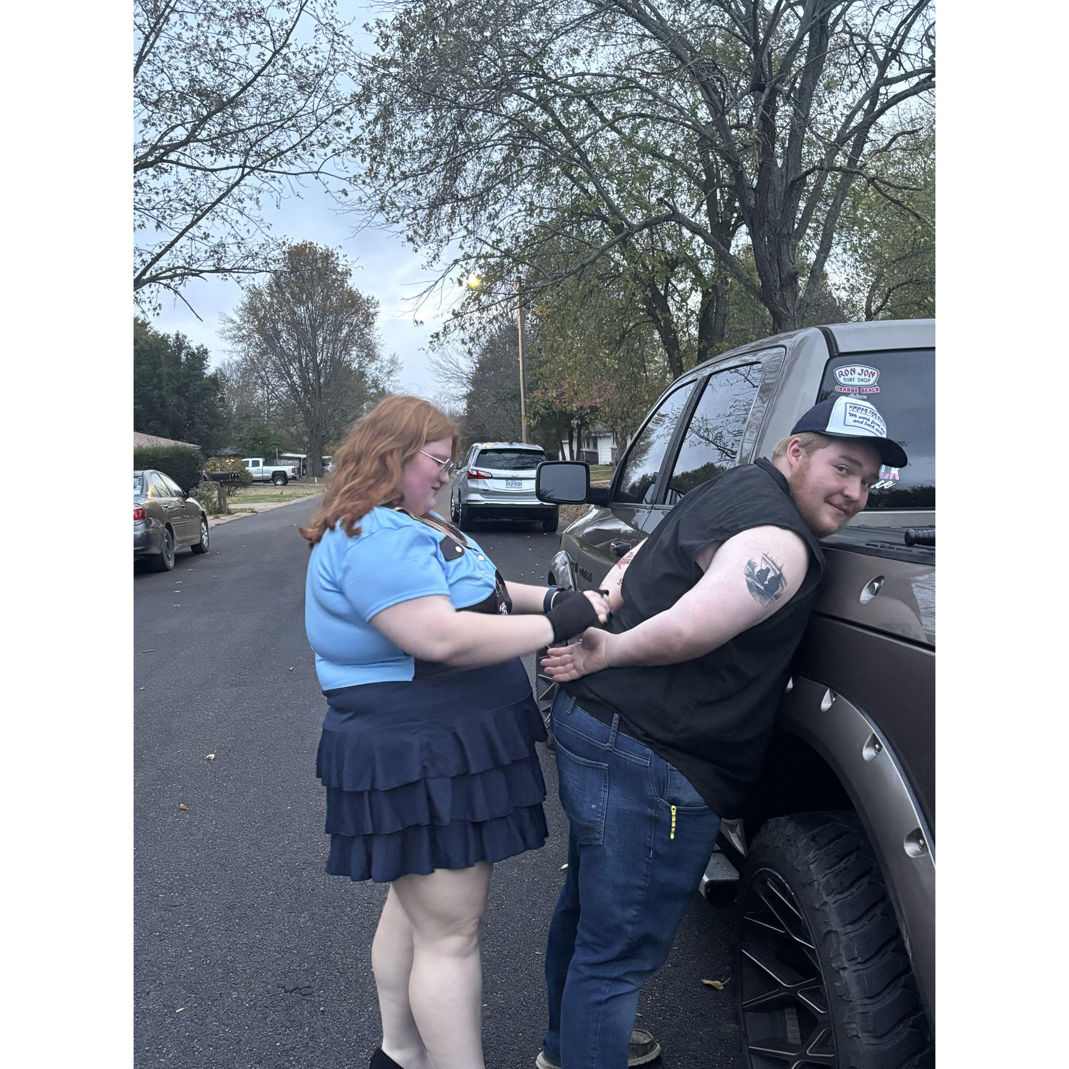 They day I had to arrest him for being to handsome! ( Halloween 2024)