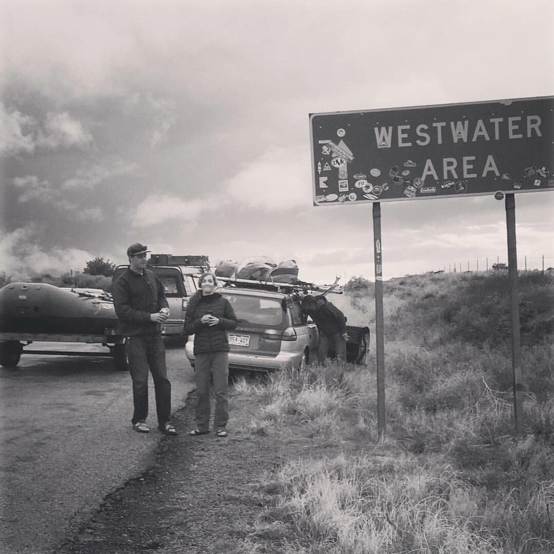Getting ready to run our "home stretch" of the Colorado River - Westwater Canyon