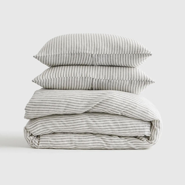 European Linen Duvet Cover Set - King/Cal King