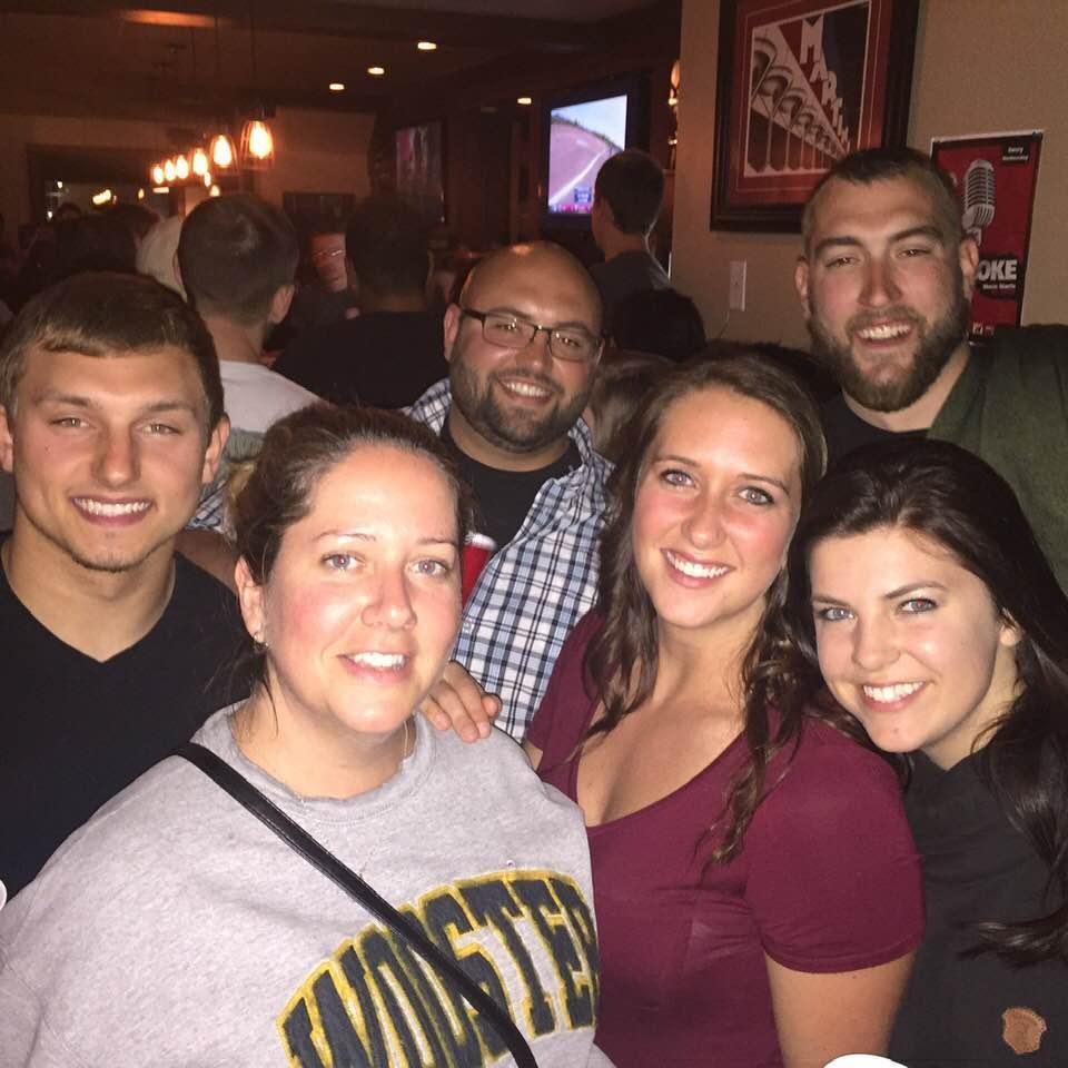 A few of my favorite people out and about to celebrate my last weekend of college!
