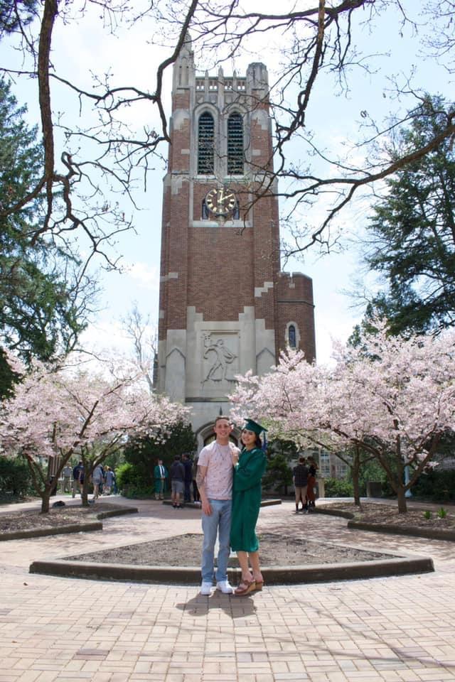 Cassidy's Michigan State University graduation