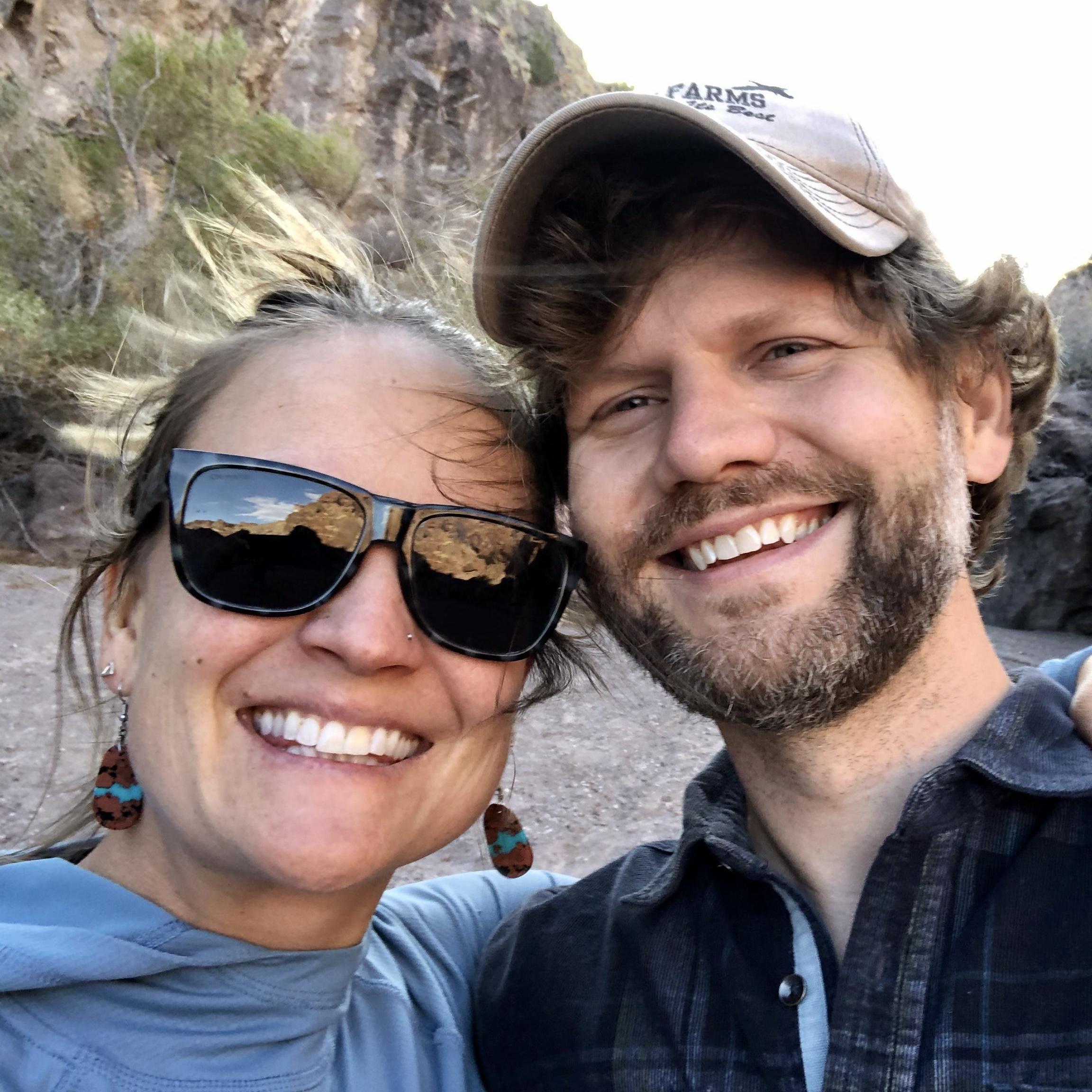 Camping near Socorro.