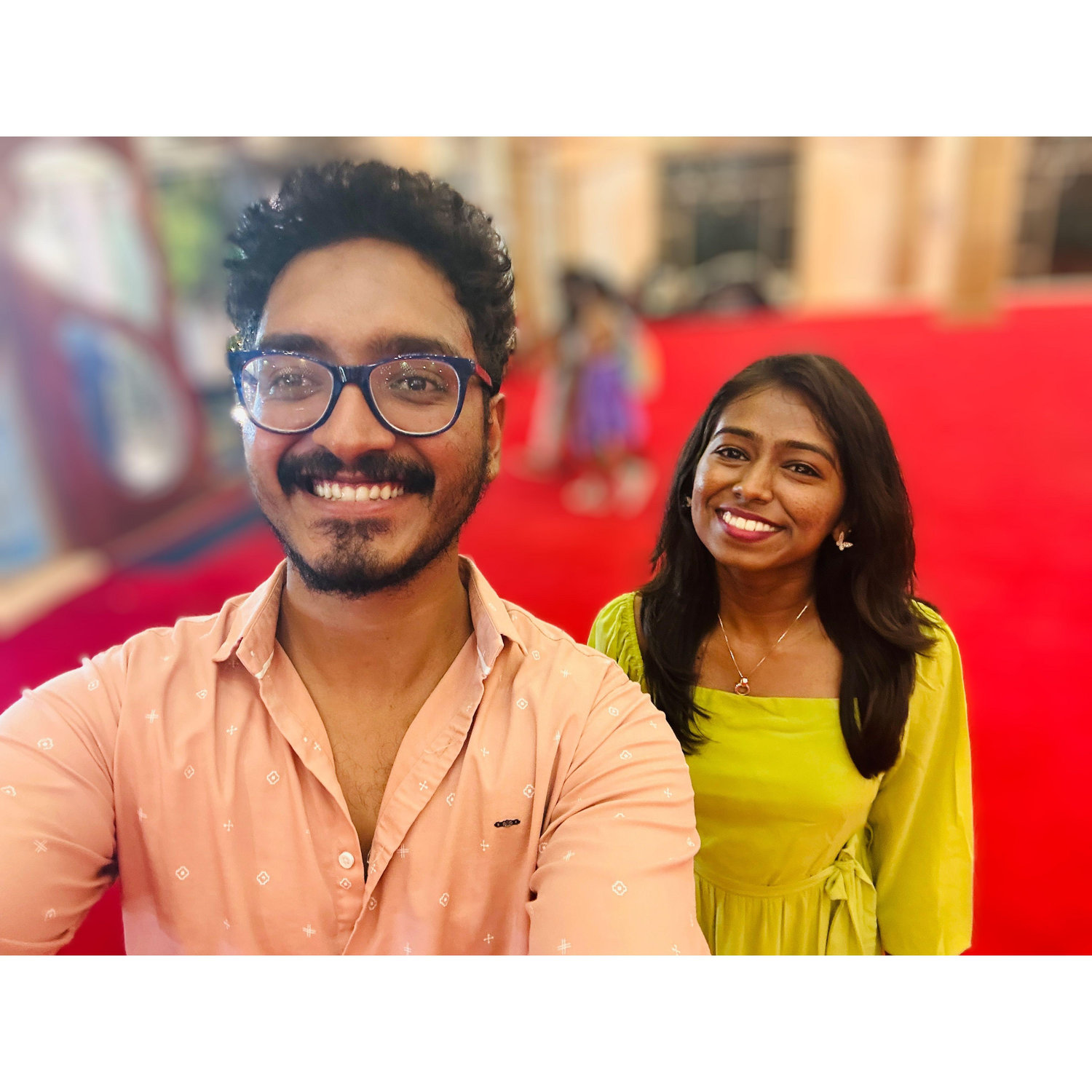 End of spam............ For now 🤣 (PS: This is our first selfie ♥️)