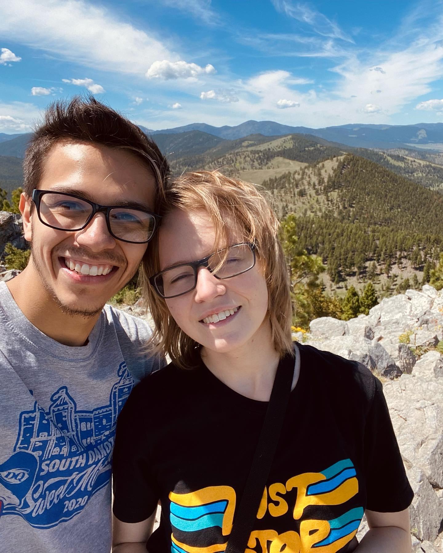 At the peak of Mt. Helena 🏔️