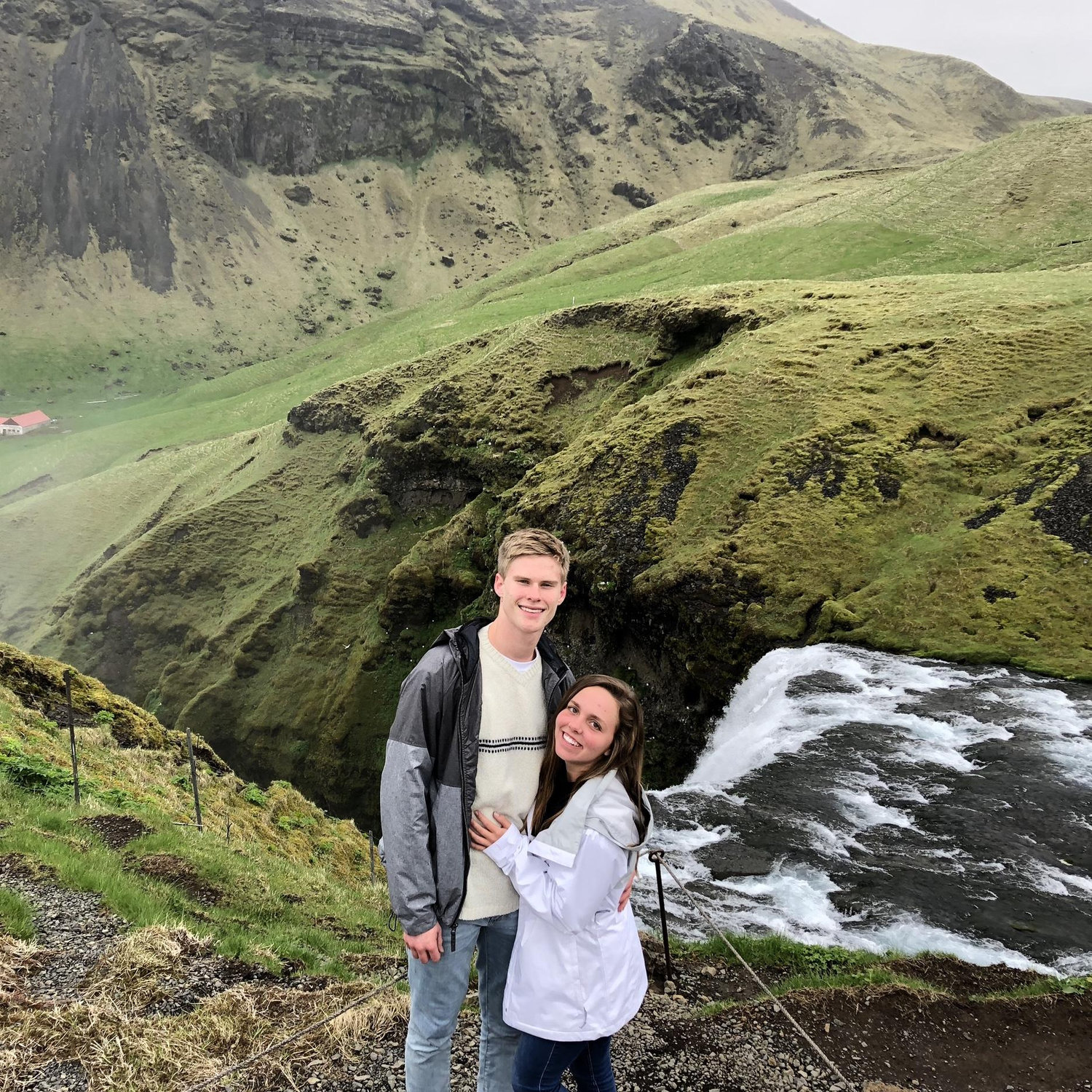 Taken in Iceland on our senior trip!