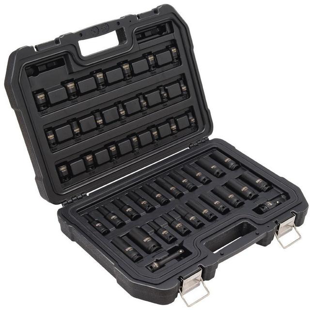 3/8 in. Drive Impact Socket Set (42-Piece)