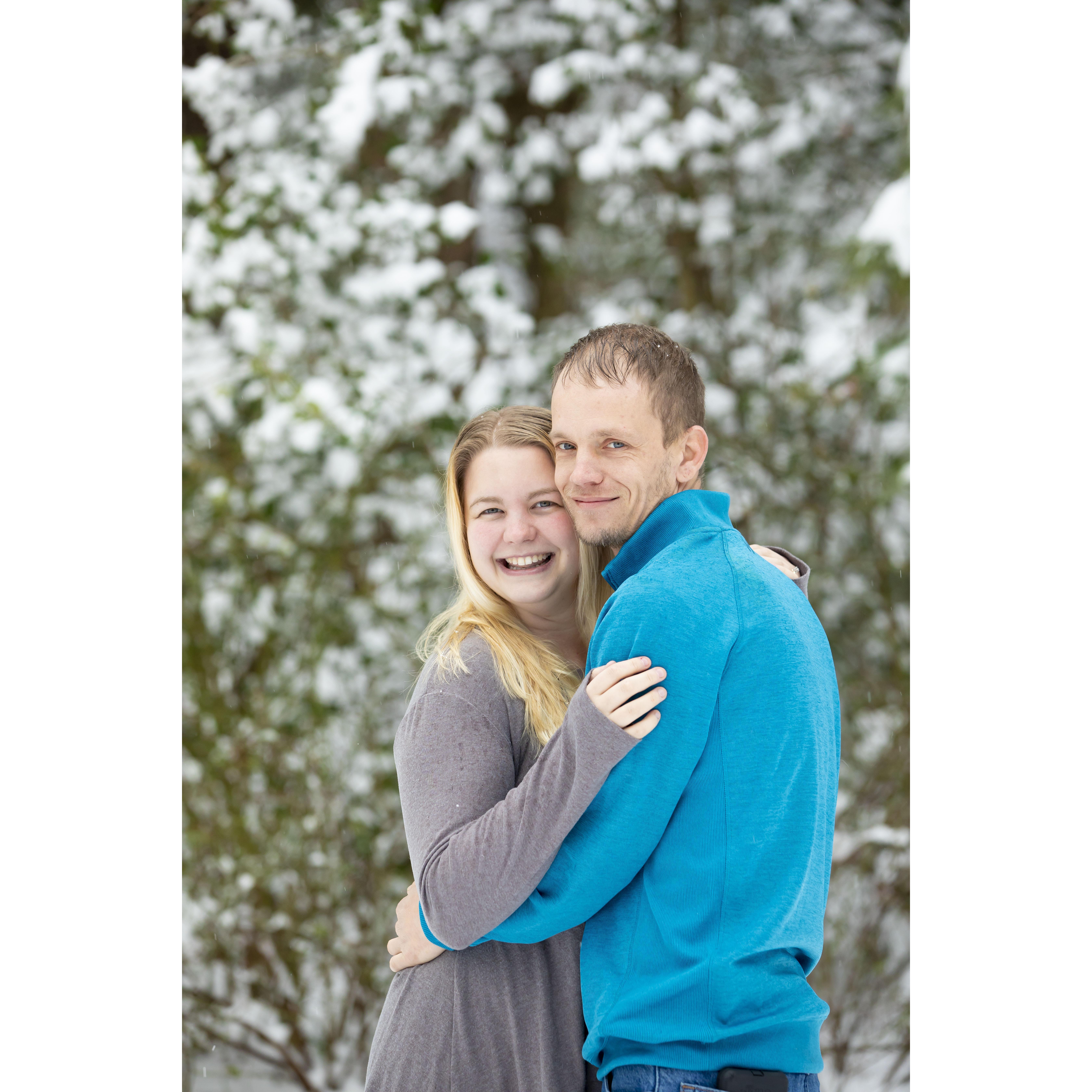 Thanks to Jen Campbell (Jen Seay Photography) we had a engagement photoshoot not long after we got engaged