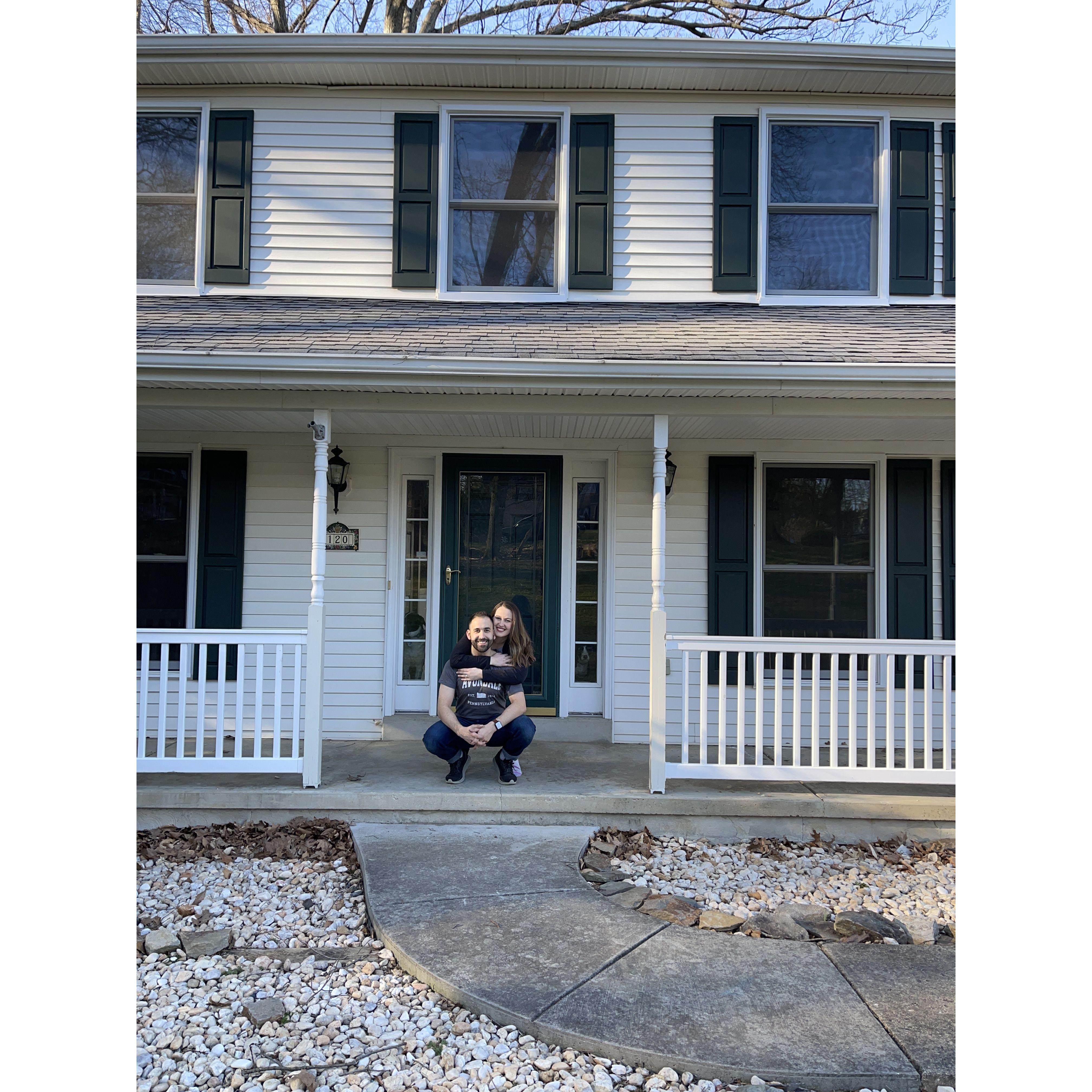 Bought our very first home in Avondale PA!