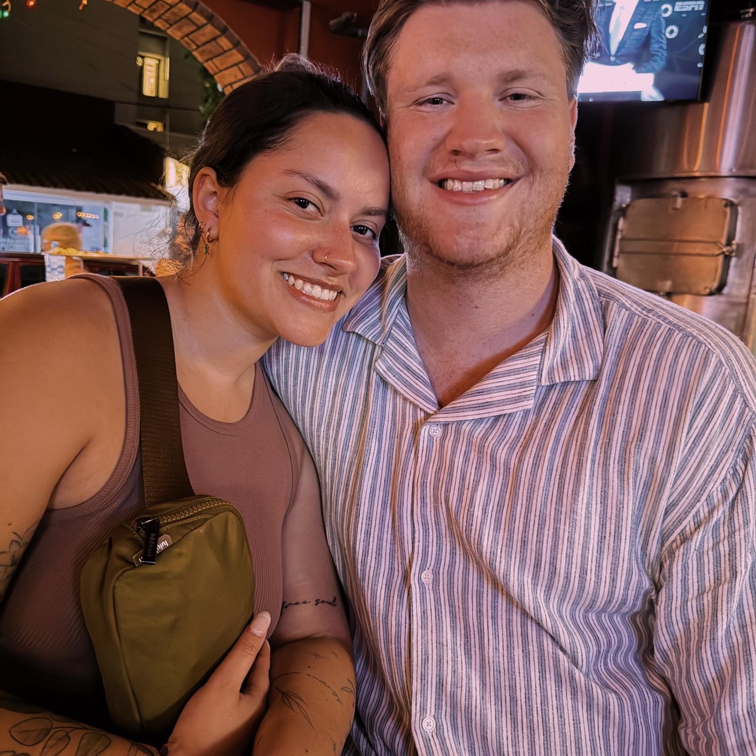 Our trip to Mexico! - The only photo we have together because we had so much fun!