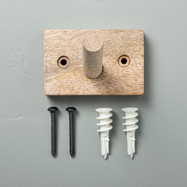 Single Wood Wall Hook - Hearth & Hand™ with Magnolia