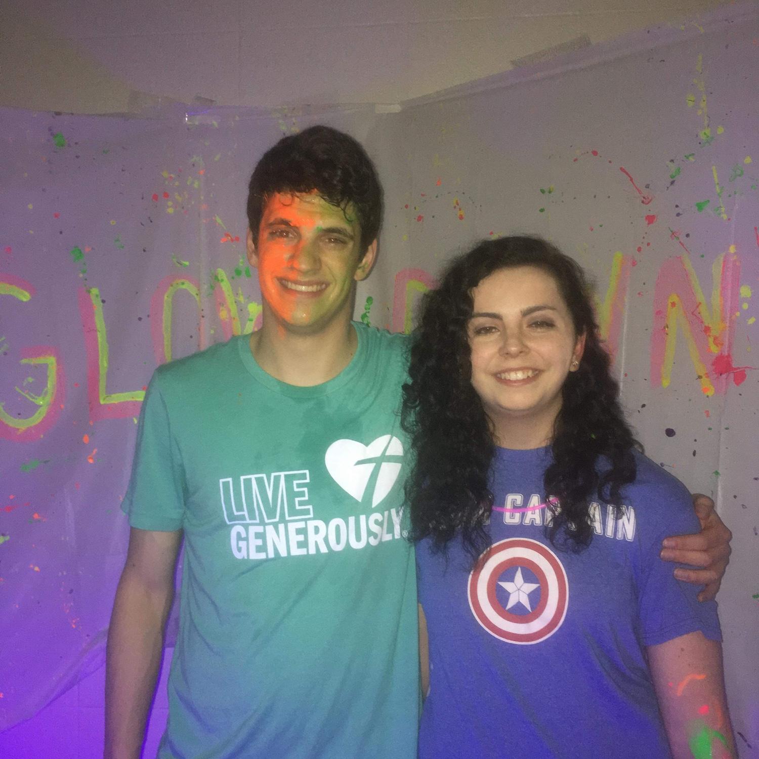 One of the first nights Andrew and Paris hung out before they started dating.