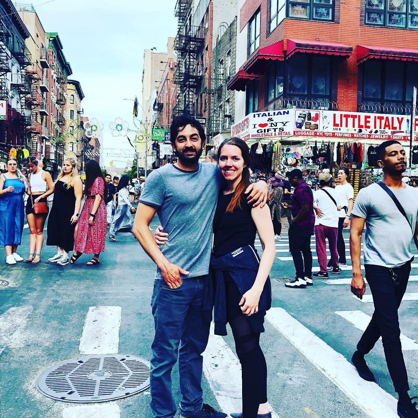 Our first weekend getaway (NYC) together! I knew he was the one after this special trip.